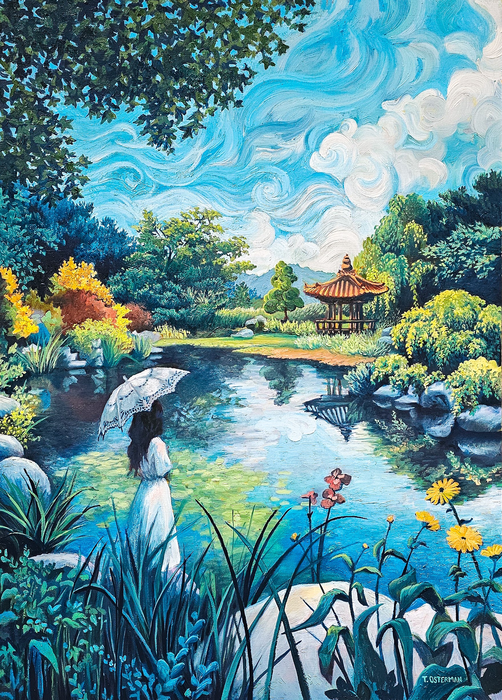 GARDEN-OF-THE-MORNING-CALM-OIL-PAINTING-TAHNI-OSTERMAN
