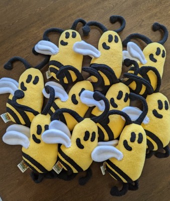 Buddy Bee Custom Plush - The Behavior Exchange