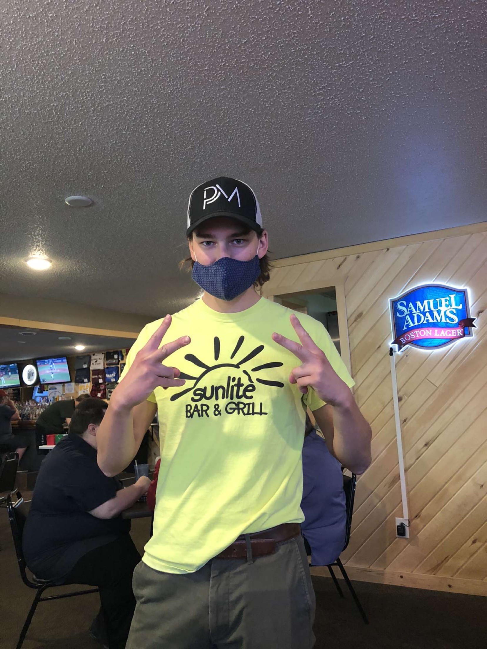 Reno wearing his 1ED PM hat at Sunlite