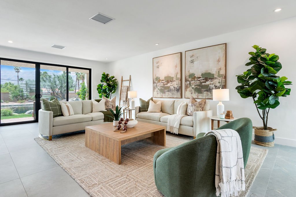 Modern Organic Home Staging In La Quinta, CA