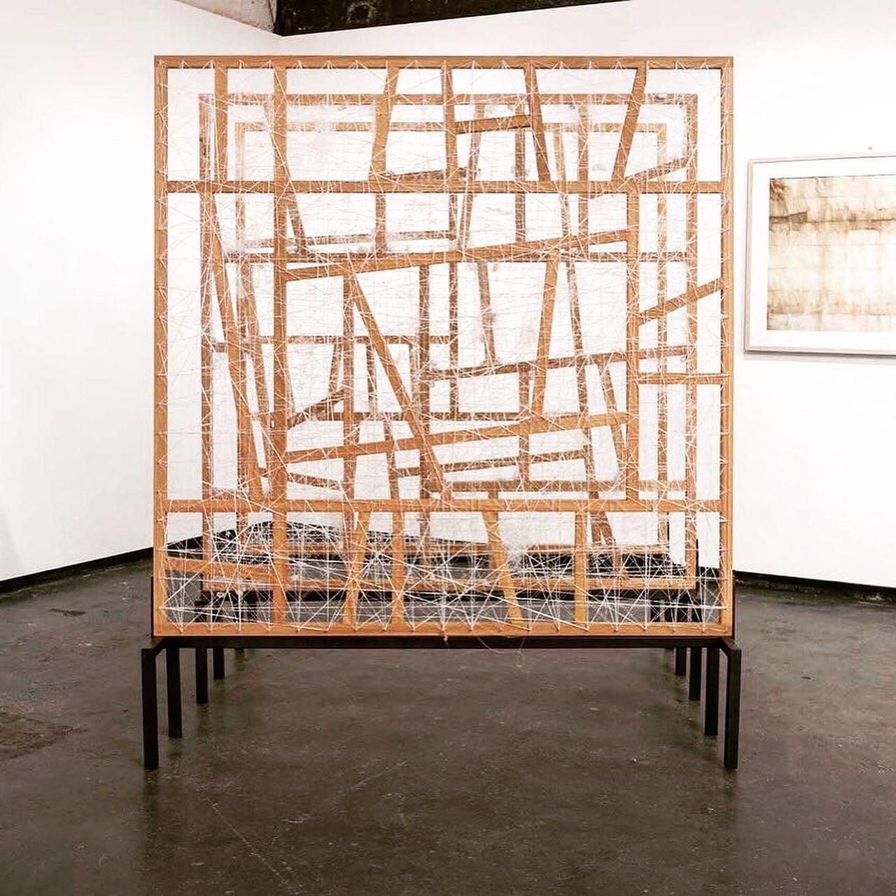 Bojagi wooden screen