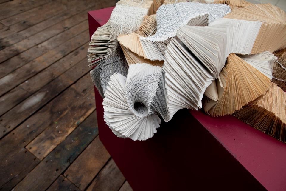 Book sculpture