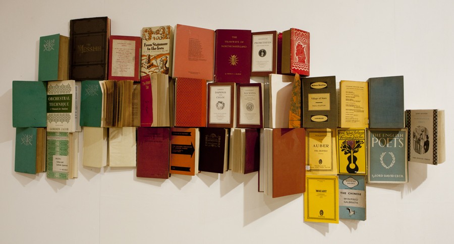 Book cover painting sculpture