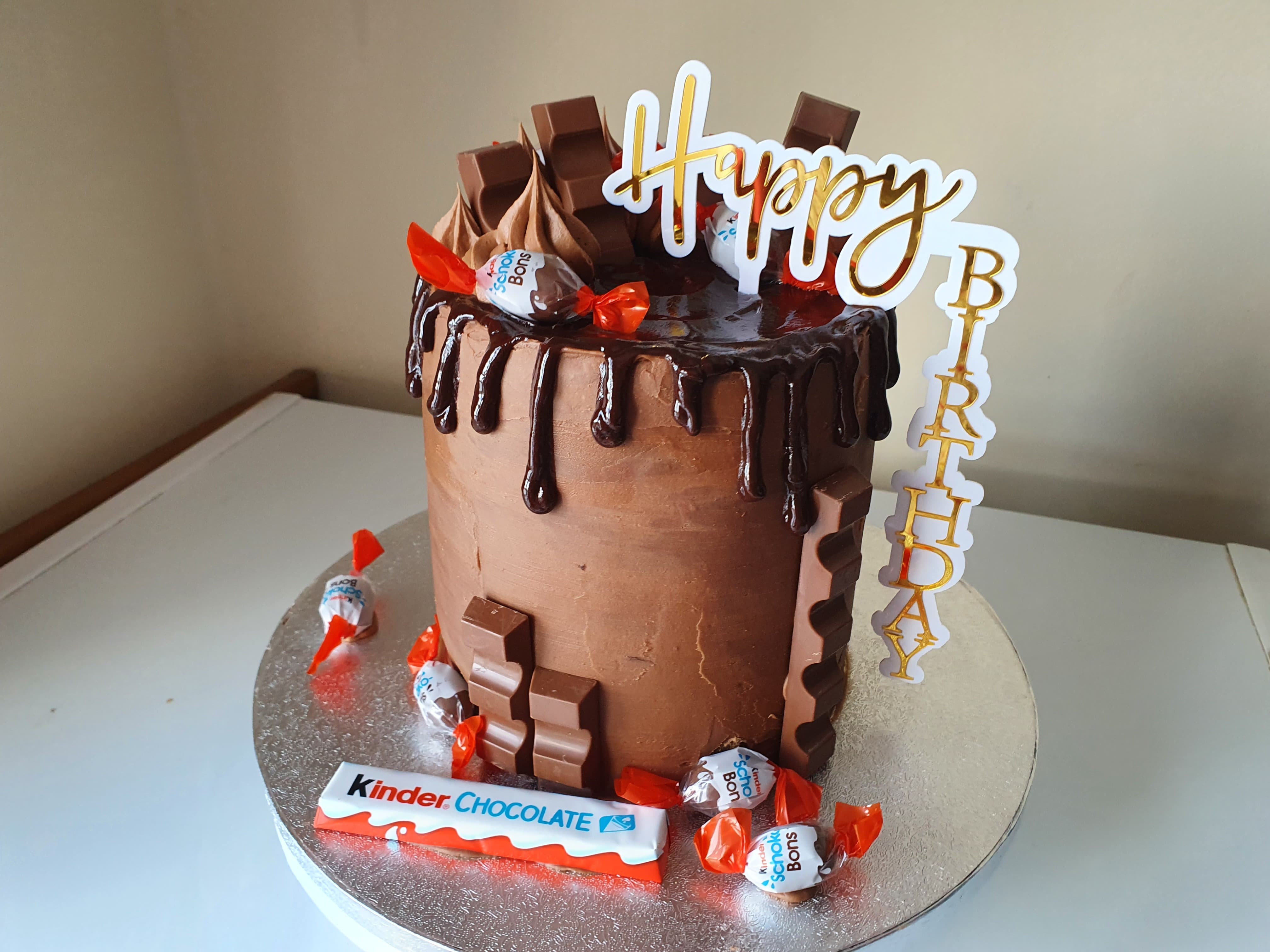 Kinder Chocolate Cake