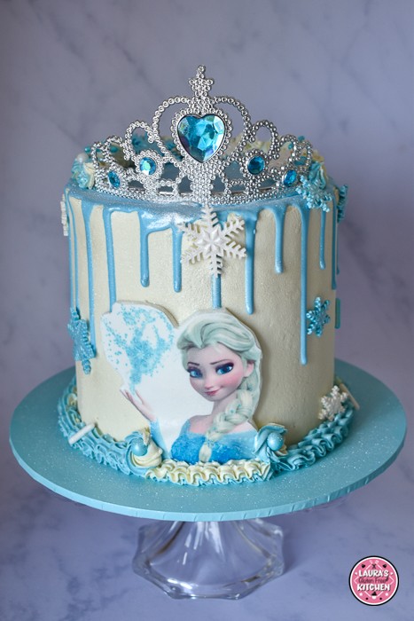 Elsa (Frozen) Cake